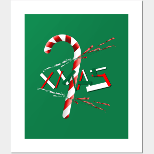 Candy Cane Broken Posters and Art